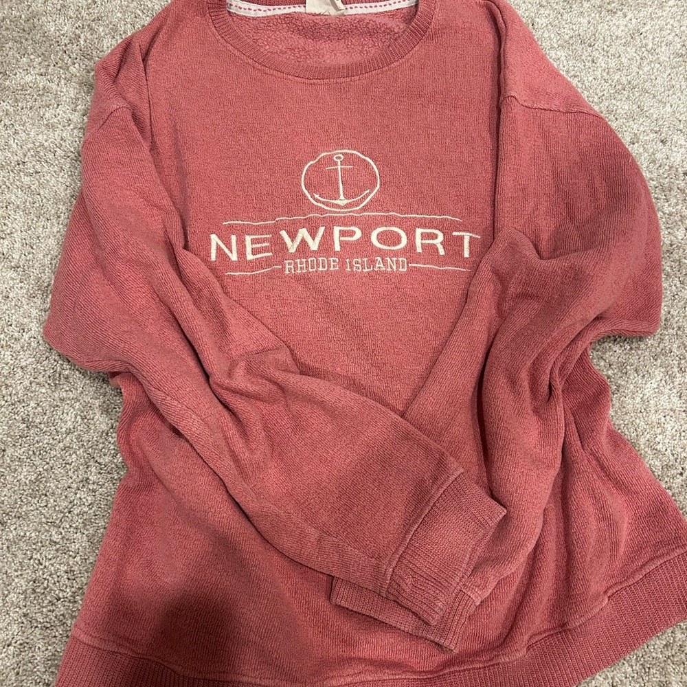 Newport Women's Dusty Rose Crew Neck Sweater